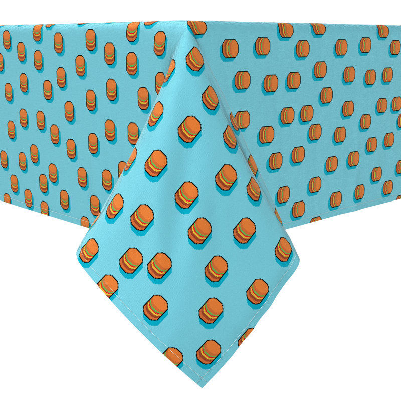 Rectangular Cotton Twill Tablecloth