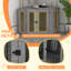Dog Crate Furniture for Medium Dogs with Cushion Large Door - Grey