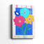 Bouquet de fleurs sauvages Pop - Cavas enveloppés de galerie-741620718