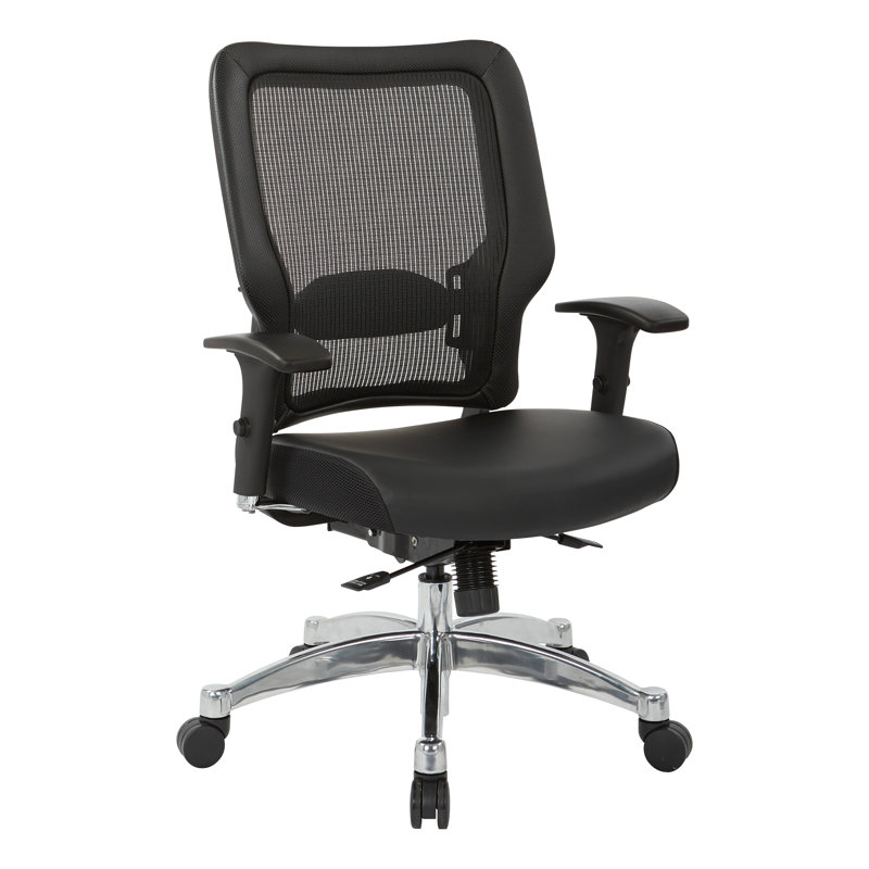 Chaise de travail ergonomique en filet Harnden