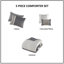 Ensemble de literie en jacquard multicolore de luxe, polyester confortable, décoration intérieure