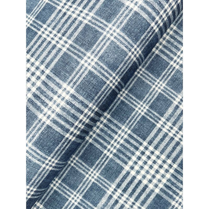 Pre-Pasted Plaid, Bleu