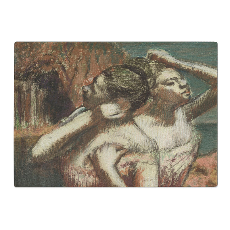 Two Ballet Ballerina Dancers by Edgar Degas Chopping Board, 0.4cm H x 28.5cm W x 39cm L
