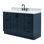 ARIEL Kelly 55 Single Sink Bathroom Vanity with Italian Carrara Marble Top