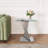Anmol 22.83“ Glass Top End Table-97779114