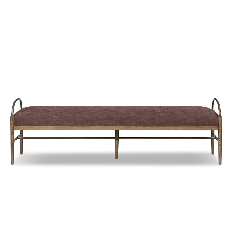 Demi Accent Bench, Laughlin Plum