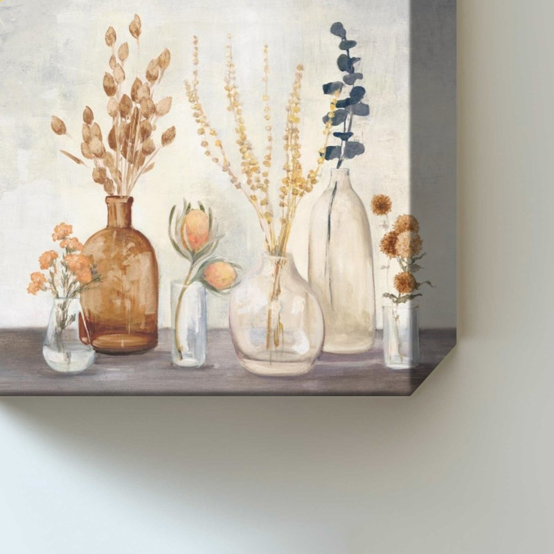 «Autumn Greenhouse I Amber» par Julia Purinton - Impression sur toile, 24" H x 36" W, Does Not Apply
