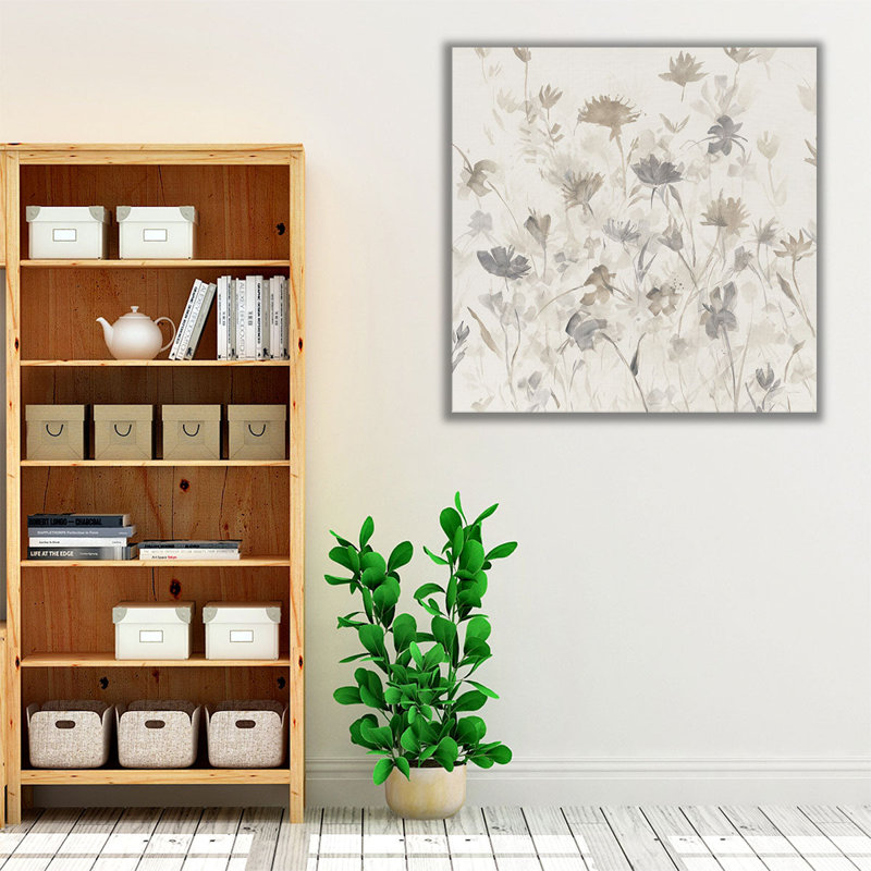 «Garden Shadows III», reproduction d'art sur toile, H 40 po x l 40 po