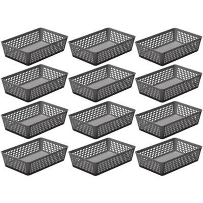 Ensemble de rangement en plastique pour tiroir de bureau