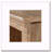 Hutch, Brown Finish