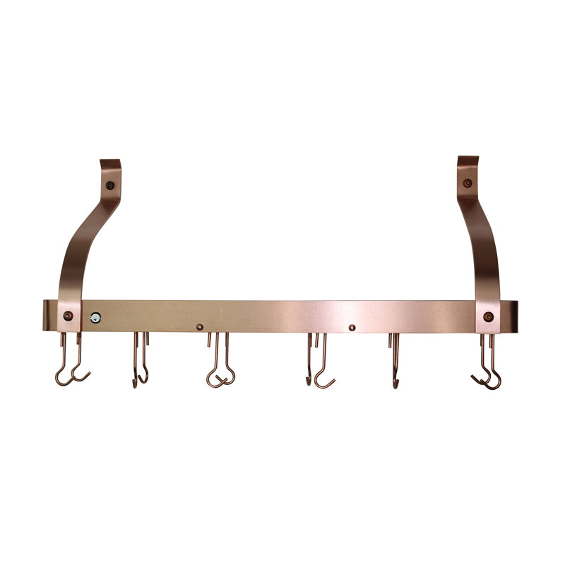 Handcrafted Gourmet Wall Mounted Pot Rack