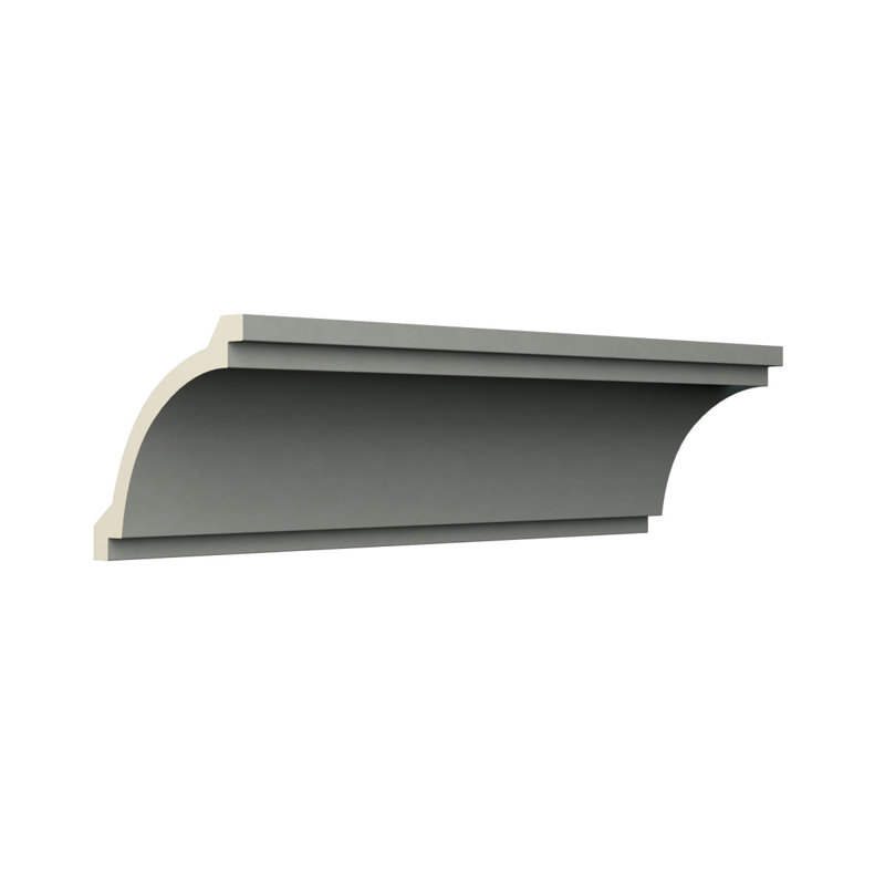 Graham 6" x 94.5" Unfinished Polyurethane Crown Moulding