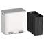 2 poubelles à compartiments 10,6 gallons avec 15 sacs poubelles-106340335