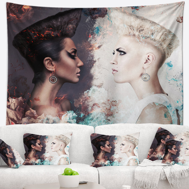 Polyester Tapestry, 78" H x 92" W