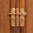 Solid Katalox Wood Console Cabinet