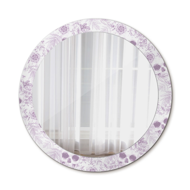 Huldar Glass Flat Wall Mirror