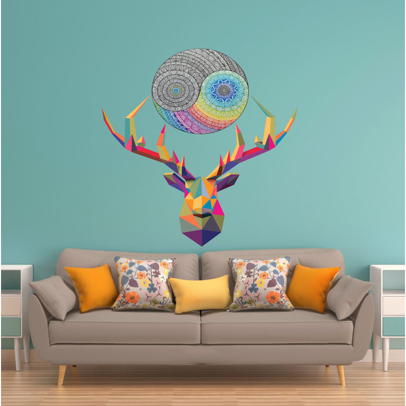 Wall Decal, 46" H x 46" W