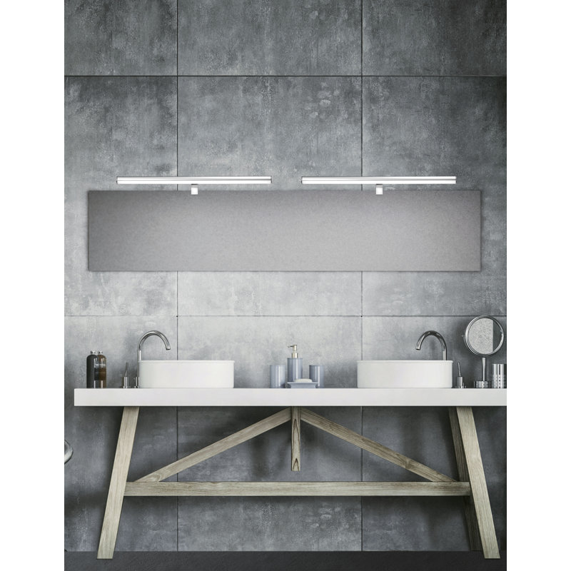 Modena LED Vanity Light, 6.5cm H x 63cm W x 3cm D