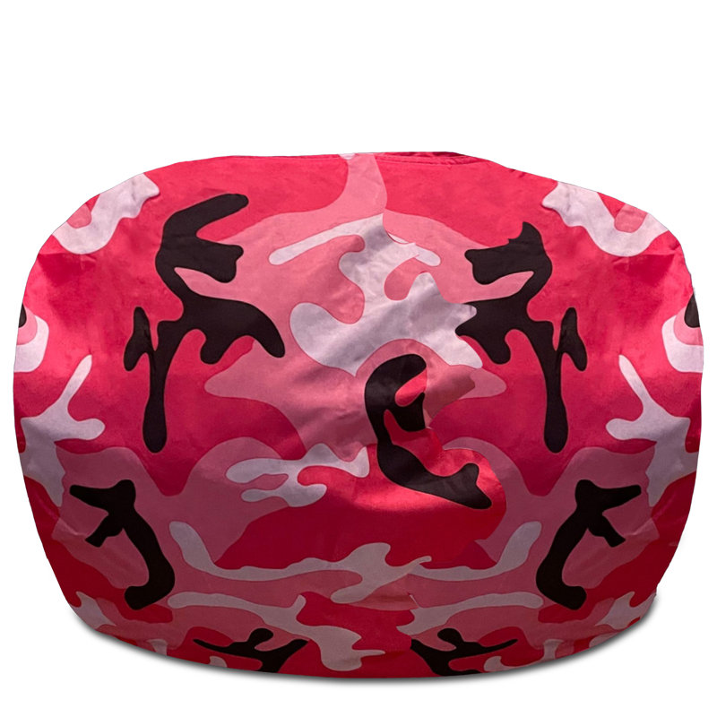 Bean Bag Chair Round Structured Seat for Toddlers and Kids, Comfy Chair for Gaming, Reading, and Watching TV, 100in Round Classic Chair, Multiple Colors and Fabrics
