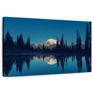 Alvord Mount Rainier Cloudless Sky
