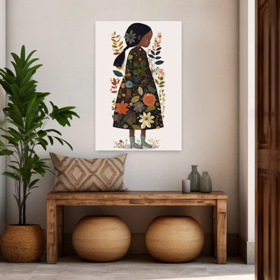 Impression d'art mural floral