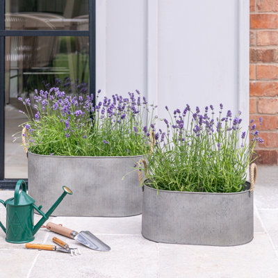 Metal Pot Planter