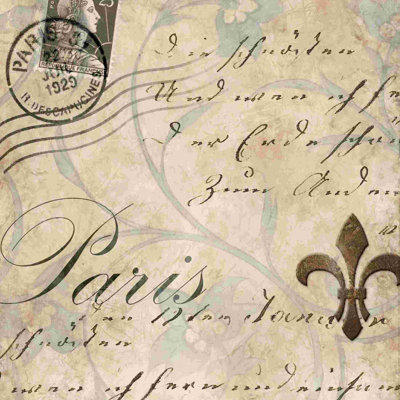 European Postmark 3 - Wrapped Canvas Print