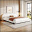 Lit plateforme tapissier Luxueux