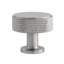 Kent Knurled 1-3/8" Satin Nickel Round Knob-110453976-53903333
