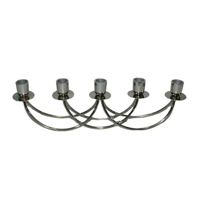 4.75'' H Stainless Steel Tabletop Candelabra
