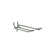 4" Metal Wire Flip Scan Loop Hook .148" Diameter, 50-Pack