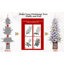 Arbre de Noël enneigé 4 pi avec