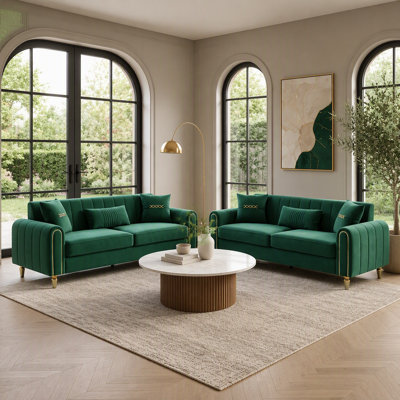 87.5'' Velvet Sofa