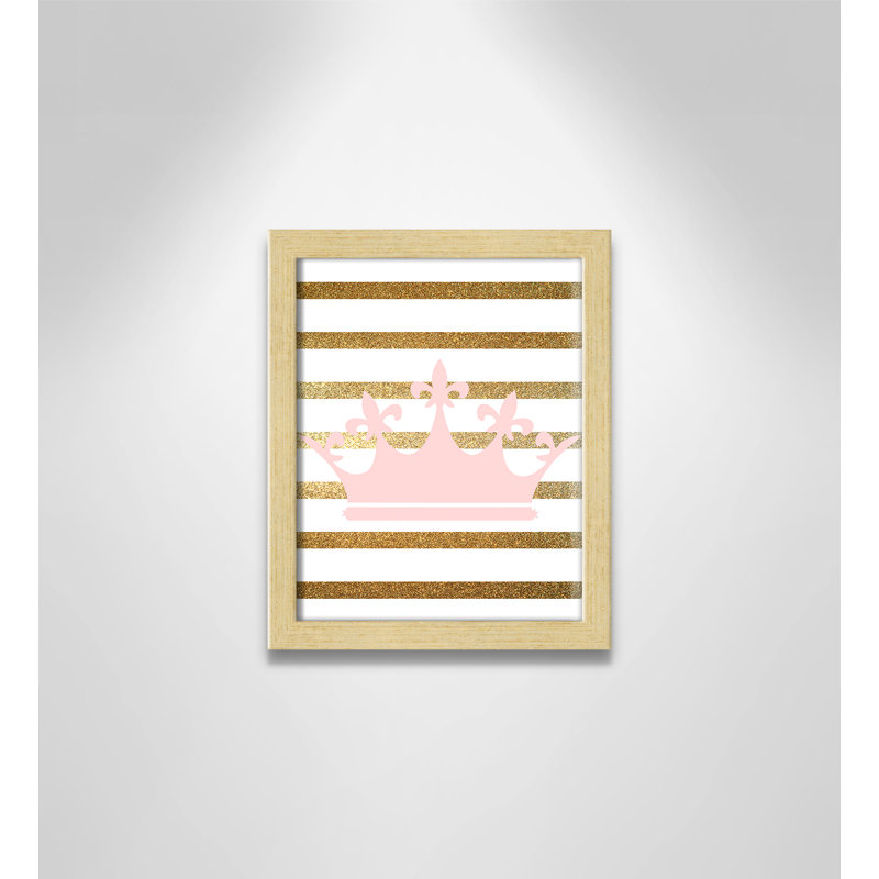 Fairy Tale Fairytale 4, impression sur papier, H 11 po x l 9 po x P 1,19 po, Encadré de boîte champagne