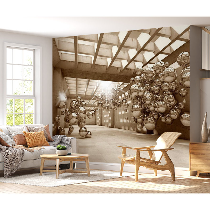 Broschard Peel & Stick Wall Mural, 55" L x 77" W