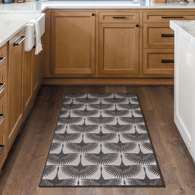 Tapis lavable à imprimé animal Flock Kettle
