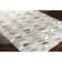 Medora Leather Chevron Area Rug in Khaki/Brown