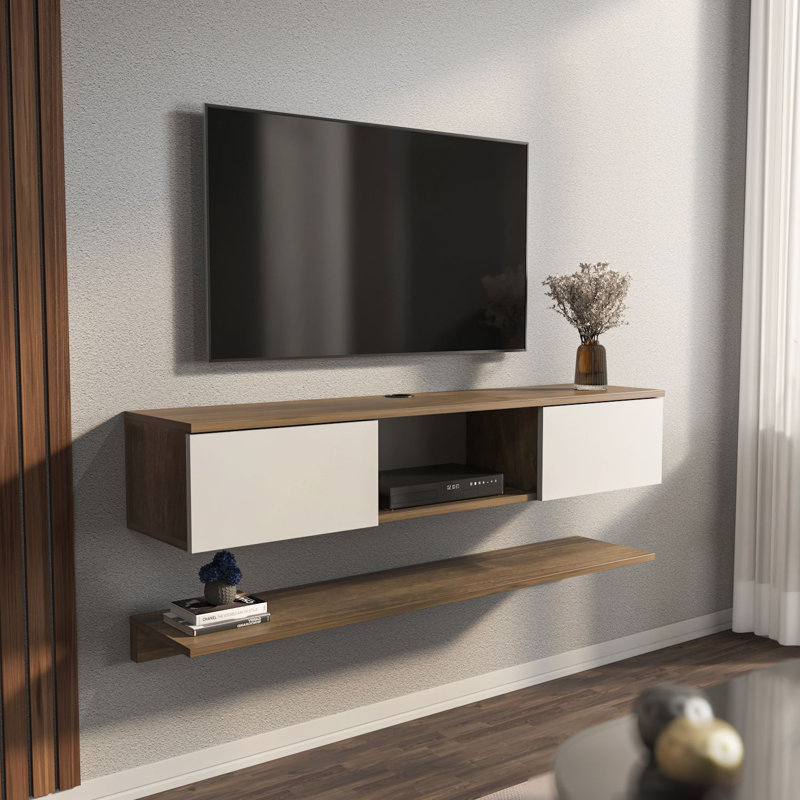 Meuble télé, Blanc
