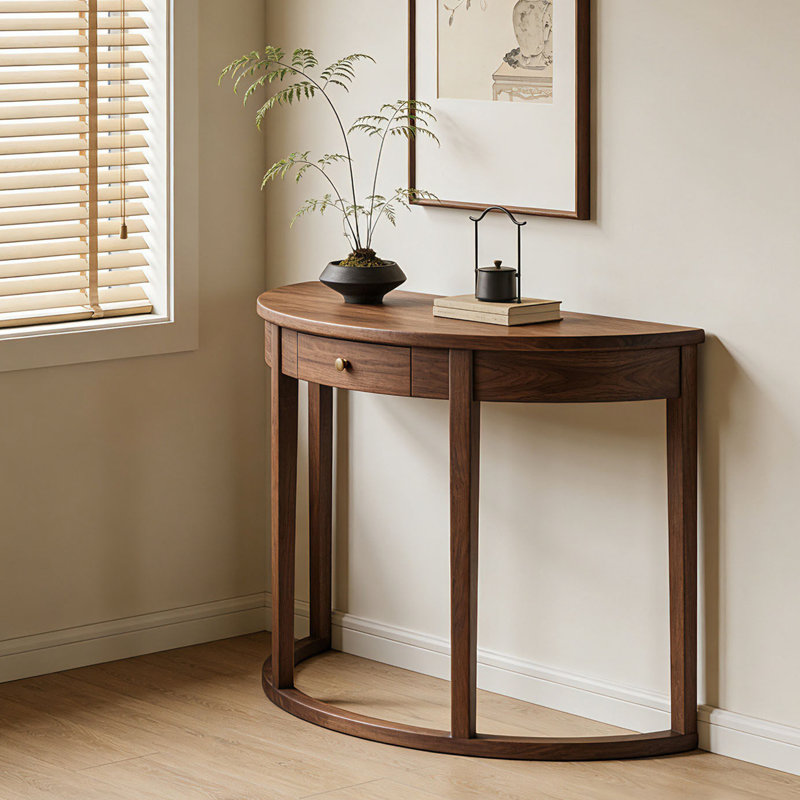 Console de style chinois classique, H 35,4 po x l 47,2 po x P 15,7 po