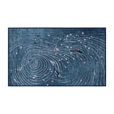 Machine Washable Gray Area Rug