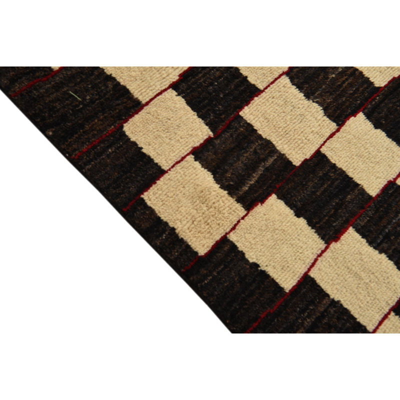 Tapis noir et blanc Howard