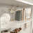 Library Hutch, White Finish