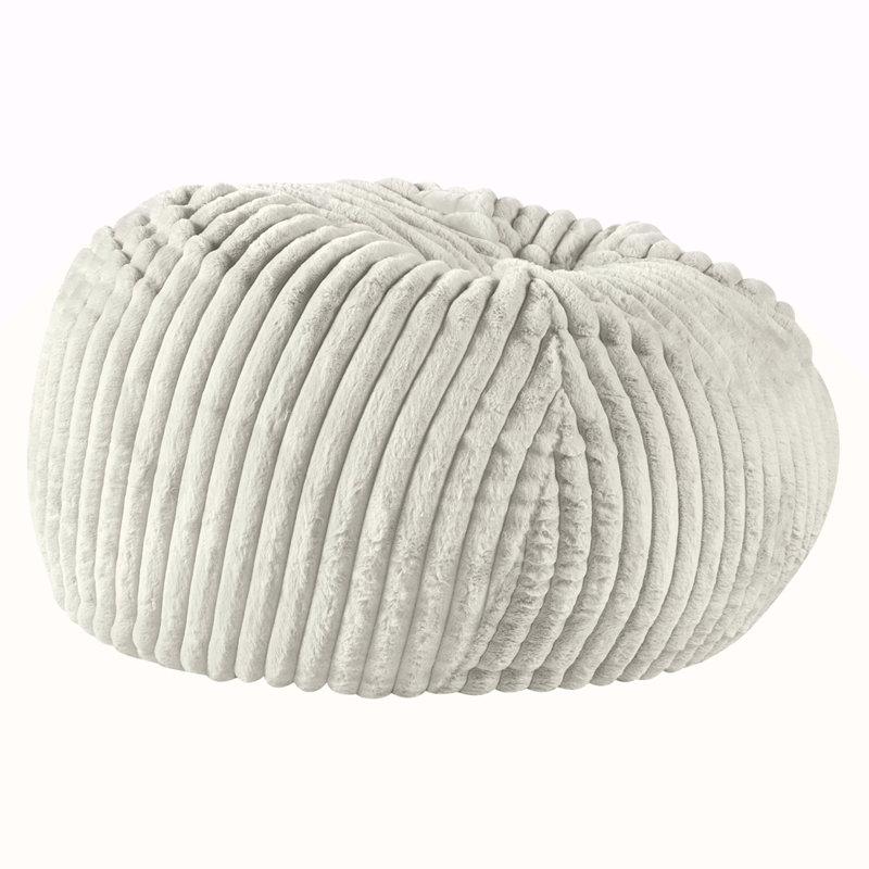 Méridienne 40 po Minky Dove, Polyester gris tourterelle