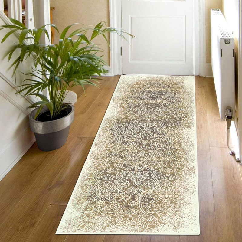 Tapis de couloir 8 pi Camel
