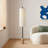 Delmare 60.5'' Matte Column Floor Lamp