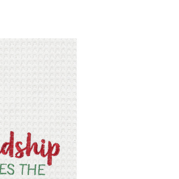 Serviette de cuisine Friendship Makes Season