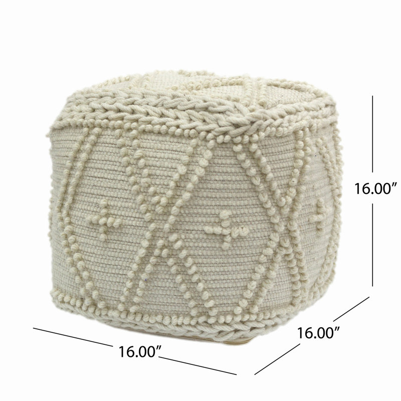 Lakaiya Upholstered Fabric Ottoman