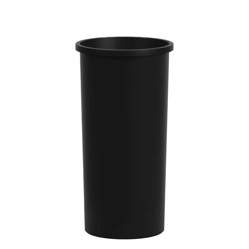 Poubelle commerciale en plastique 22 gallons, Black