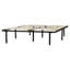 Base de lit plateforme en métal avec support lombaire réglable Boyd Sleep-20869967