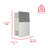 Ashley Direct Vent Natural Gas Wall Heater 8,000 Btu
